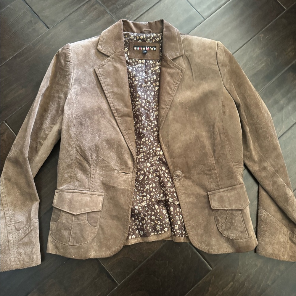 Brown Leather Dalia Women's Jacket Sz M